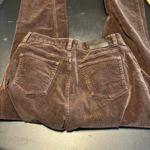 Lauren Jeans Co Ralph Lauren Brown Corduroy Pants Women’s Size 8 Stretch - Picture 7 of 7